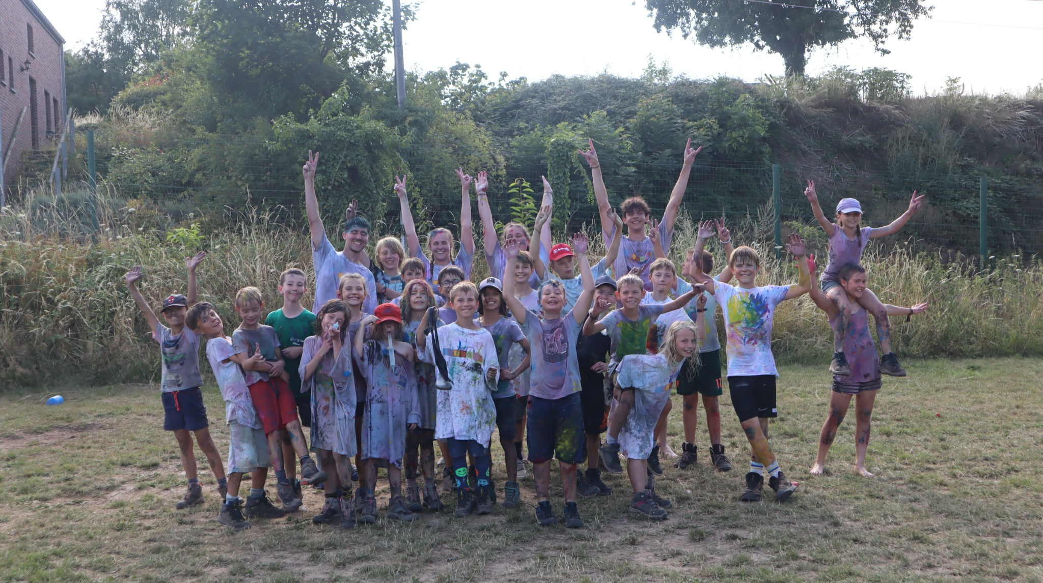 Louveteaux en journée crado