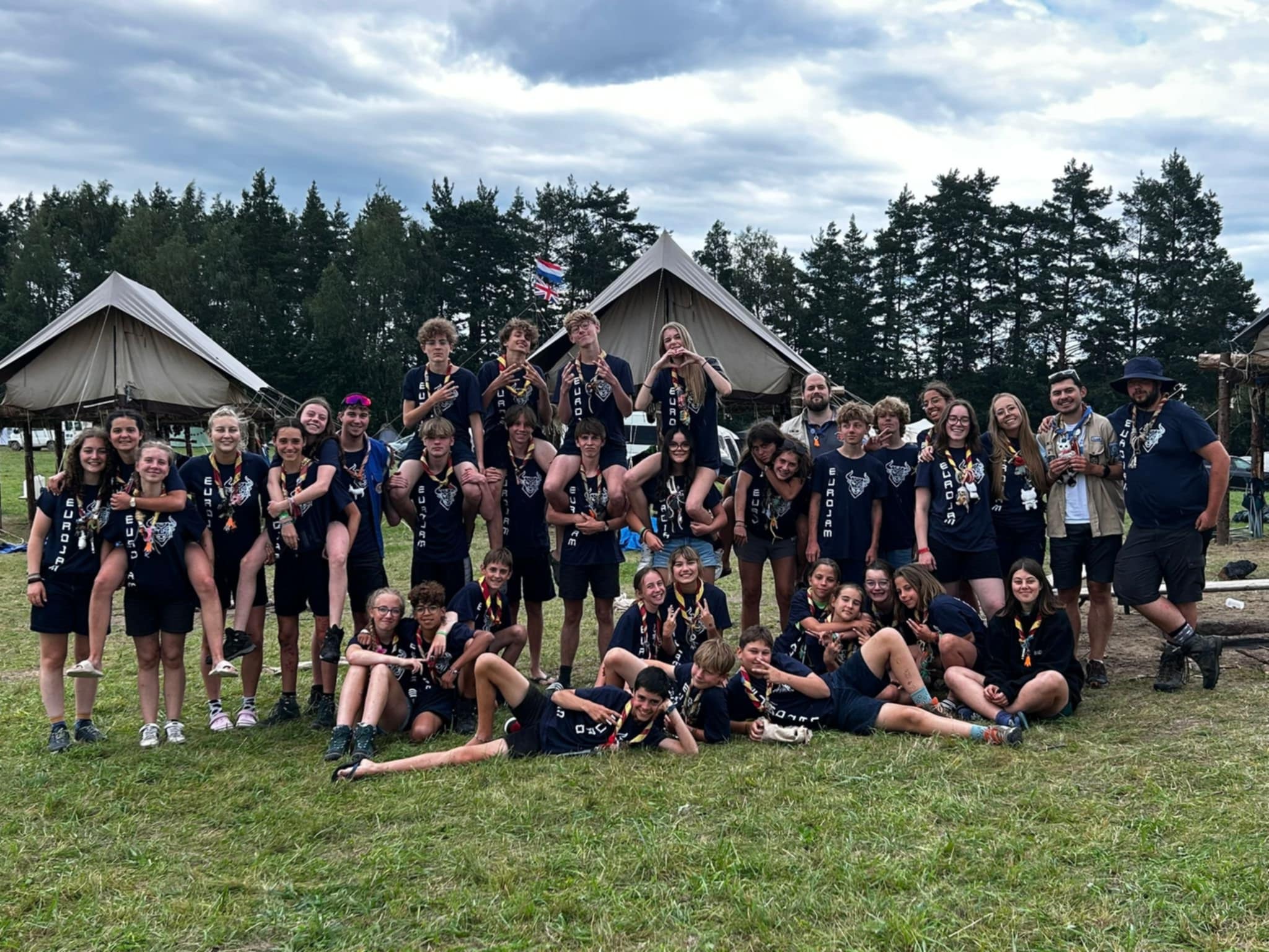 Scouts à l'Eurojam
